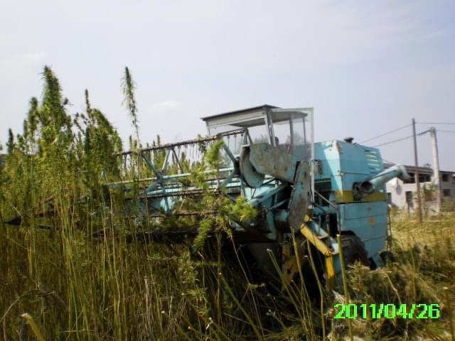 A második átalakított kender-betakarító kombájnunk