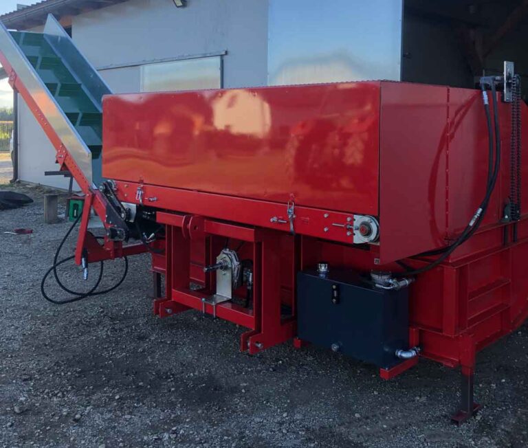 Najnovejši stroj za A legújabb gép a virágok betakarításáhozvršičkov