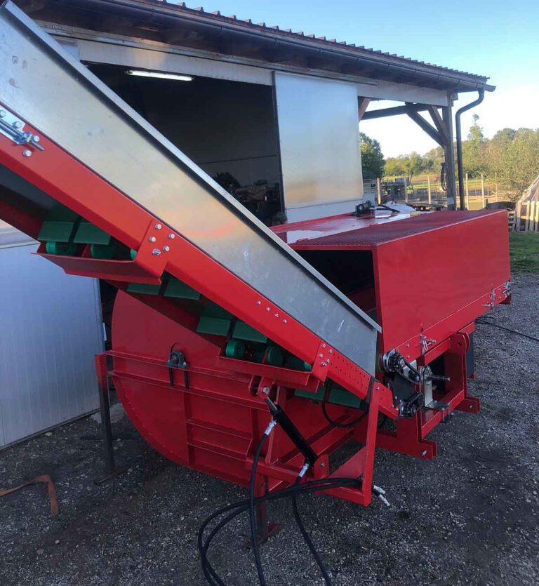 A legújabb gép a virágok betakarításához